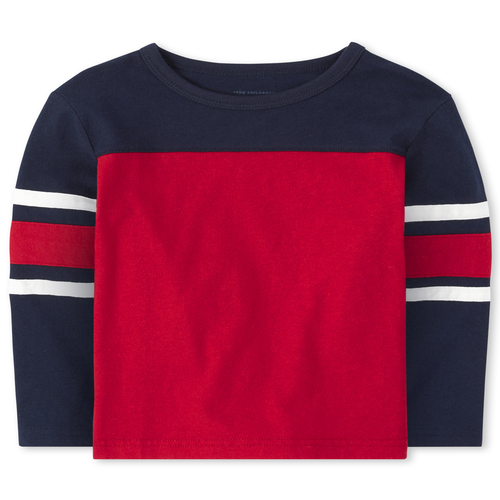 

s Baby And Toddler Boys Striped Top - Red - The Children's Place