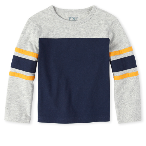 

s Baby And Toddler Boys Striped Top - Blue - The Children's Place