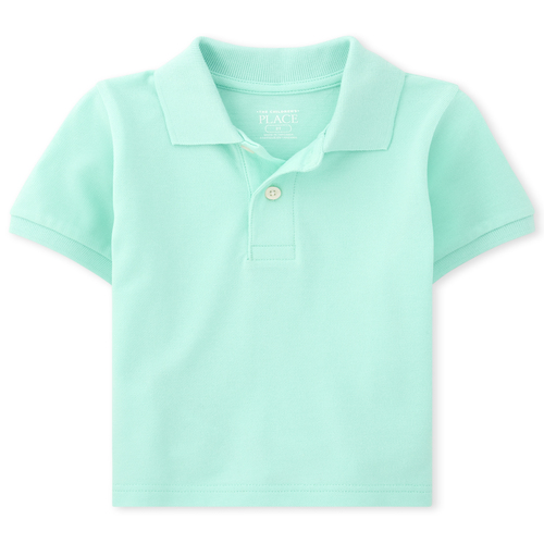 

s Baby And Toddler Boys Pique Polo - Green - The Children's Place