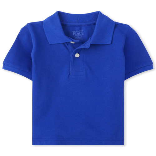 

s Baby And Toddler Boys Pique Polo - Blue - The Children's Place
