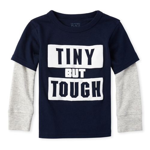 

s Baby And Toddler Boys 2 In 1 Top - Blue - The Children's Place
