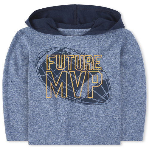

s Baby And Toddler Boys Hoodie Top - Blue - The Children's Place