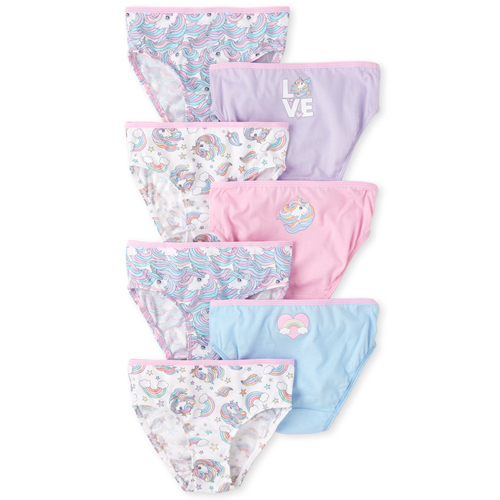 

s Toddler Unicorn Briefs 7-Pack - Multi - The Children's Place