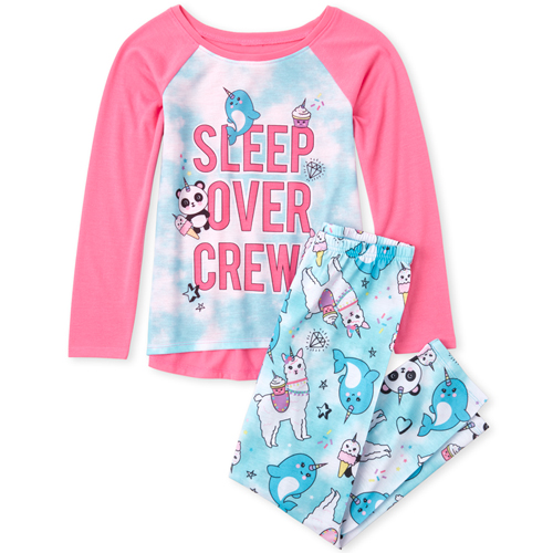 

s Sleepover Crew Pajamas - Blue - The Children's Place