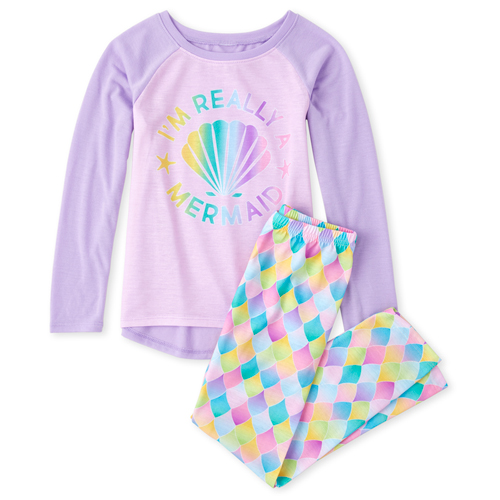 

s Mermaid Pajamas - Pink - The Children's Place