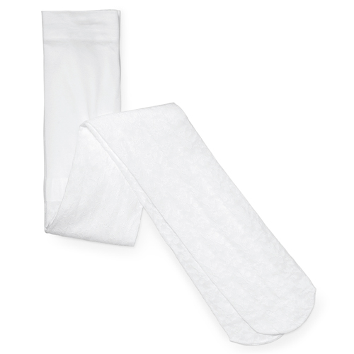 

s Lace Tights - White - The Children's Place