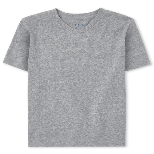 

Boys Boys V-Neck Top - Gray - The Children's Place
