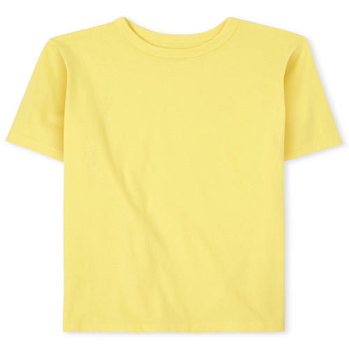 

Boys Boys Basic Layering Tee - Yellow T-Shirt - The Children's Place