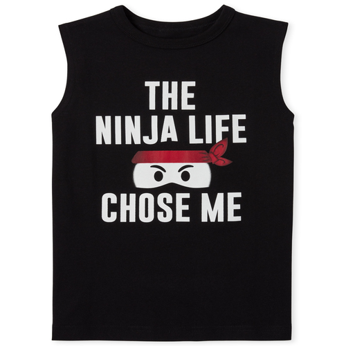 

Boys Boys Mix And Match Tank Top - Black - The Children's Place