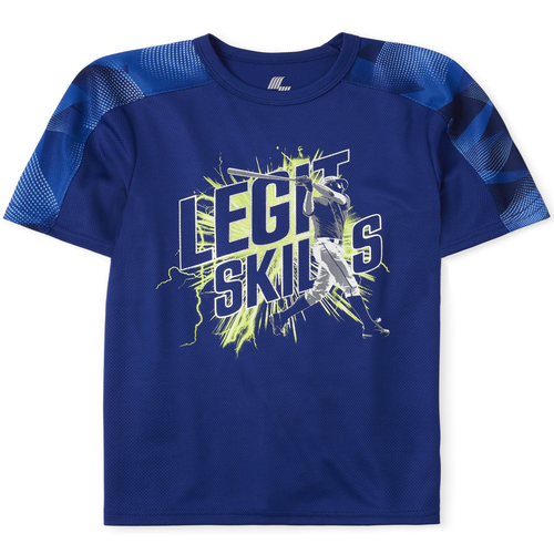 

Boys Boys Mix And Match Mesh Performance Top - Blue - The Children's Place