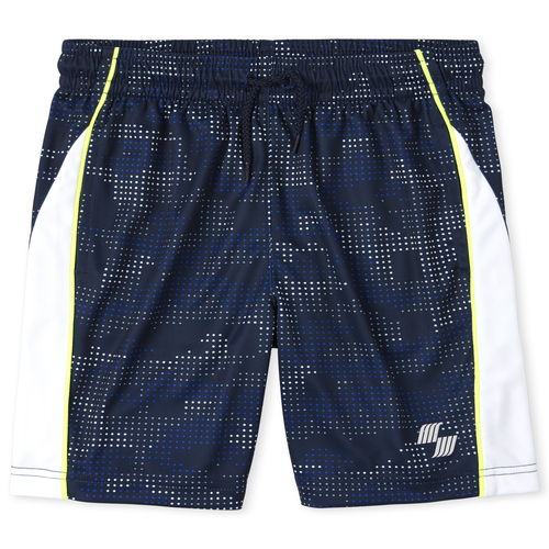 

Boys Boys Mix And Match Side Stripe Performance Basketball Shorts - Blue - The Children's Place
