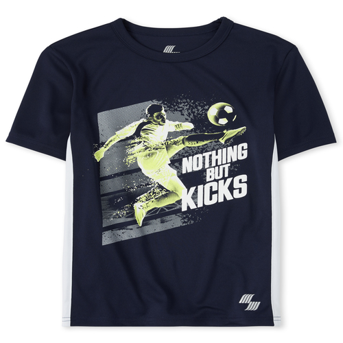 

Boys Boys Mix And Match Sports Performance Top - Blue - The Children's Place