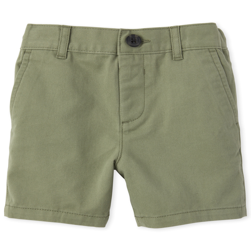 

s Baby And Toddler Boys Chino Shorts - Green - The Children's Place