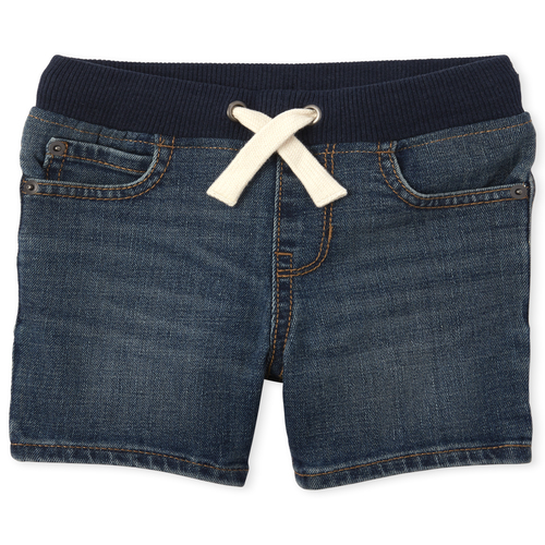 

s Baby And Toddler Boys Stretch Pull On Denim Shorts - The Children's Place