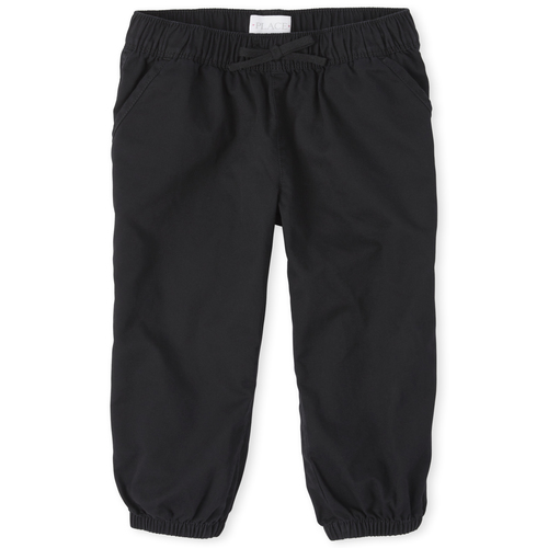 

Girls Pull On Beach Pants - Black - The Children's Place