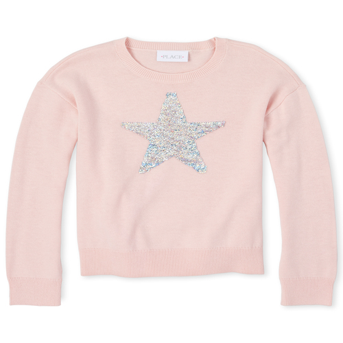 girls sequin sweater