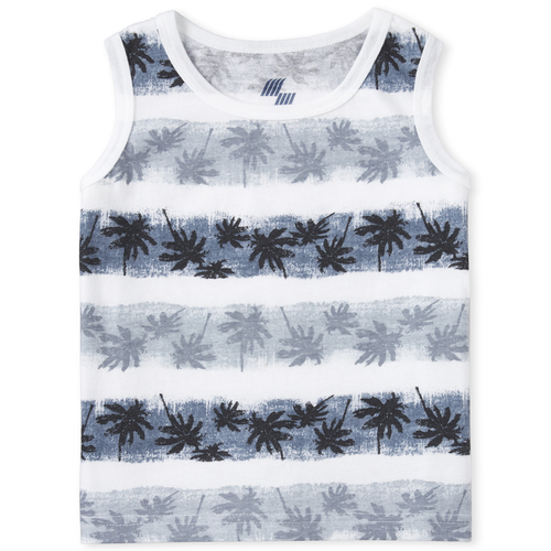 The Childrens Place Boys Printed Tank Top