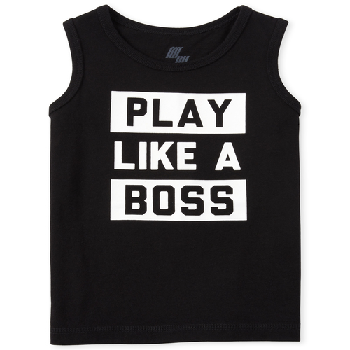 

s Baby And Toddler Boys Mix And Match Tank Top - Black - The Children's Place