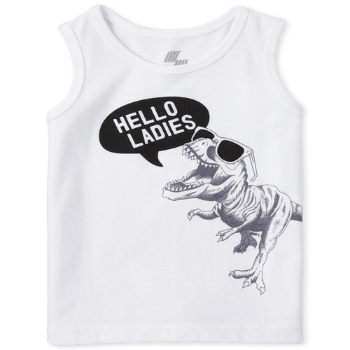 

s Baby And Toddler Boys Mix And Match Tank Top - White - The Children's Place