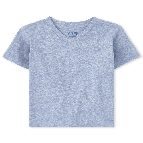 

s Baby And Toddler Boys V-Neck Top - Blue - The Children's Place