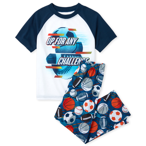 

s Boys Sports Pajamas - Blue - The Children's Place