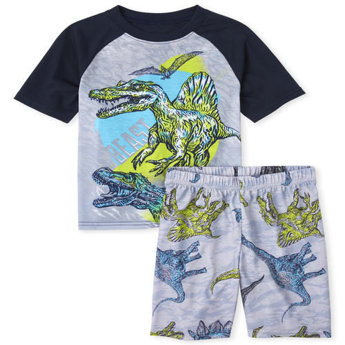 

s Boys Dino Pajamas - Gray - The Children's Place