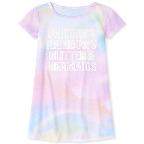 

Girls Magical Nightgown - Pink - The Children's Place