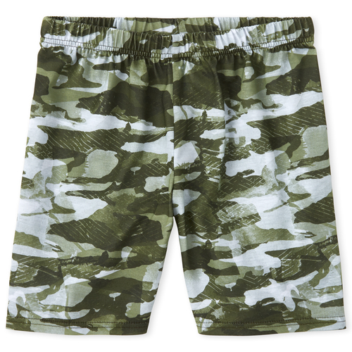 

s Boys Camo Pajama Shorts - Green - The Children's Place