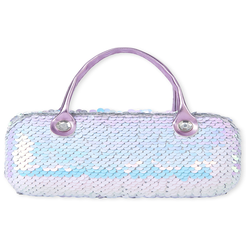 

Girls Flip Sequin Sunglasses Case - Purple - The Children's Place