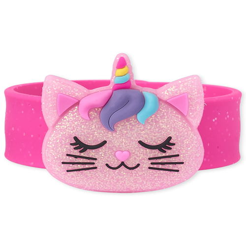 

Girls Glitter Caticorn Slap Bracelet - Multi - The Children's Place