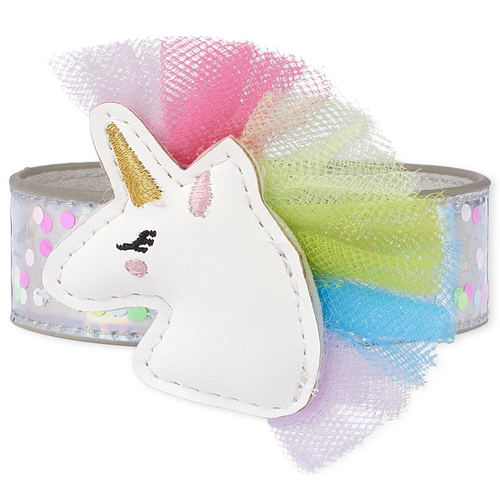 

Girls Shakey Unicorn Slap Bracelet - Multi - The Children's Place