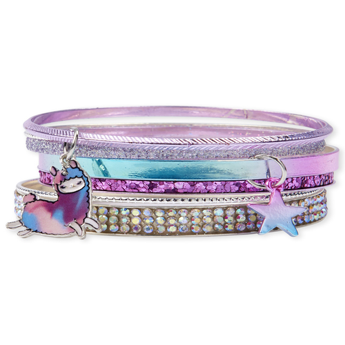 

Girls Llamacorn Bangle Bracelet 7-Pack - Multi - The Children's Place