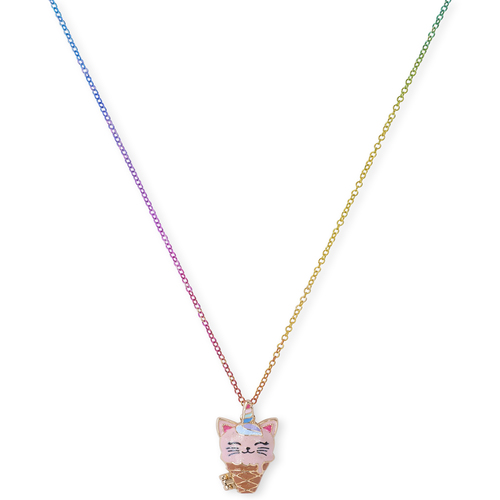 

Girls Caticorn Ice Cream Locket Necklace - Multi - The Children's Place