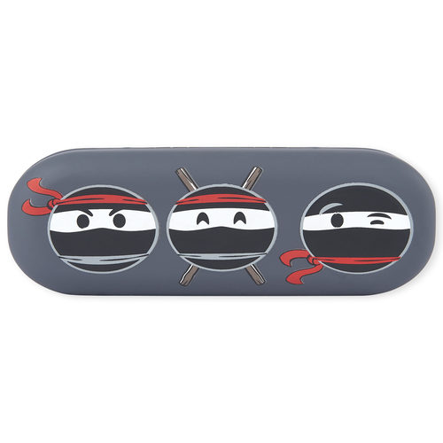 

Boys Boys Ninja Sunglasses Case - Gray - The Children's Place