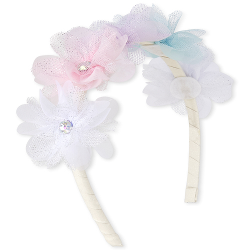 

Baby Girls Toddler Glitter Flower Headband - Multi - The Children's Place
