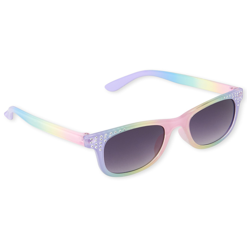 

Girls Rhinestud Rainbow Sunglasses - Multi - The Children's Place