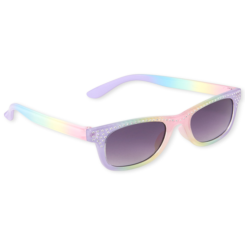 

Baby Girls Toddler Rhinestud Rainbow Sunglasses - Multi - The Children's Place