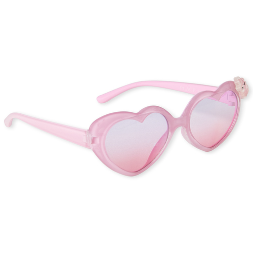 

Baby Girls Toddler Unicorn Heart Sunglasses - Pink - The Children's Place