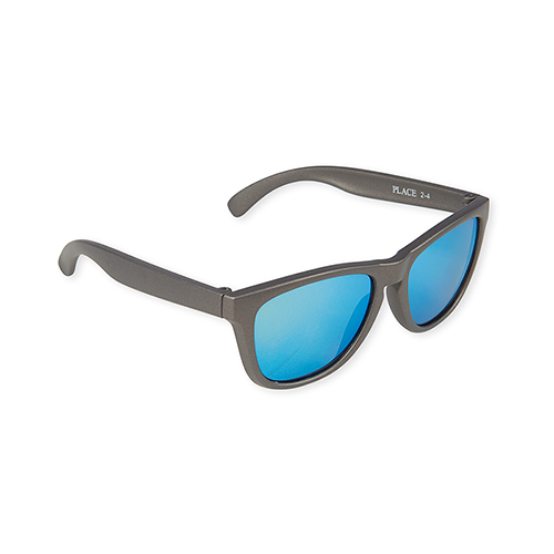

Baby Boys Toddler Boys Retro Sunglasses - Gray - The Children's Place