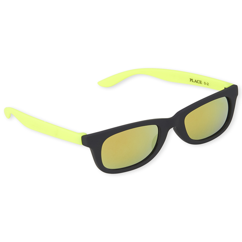 

Baby Boys Toddler Boys Retro Sunglasses - Black - The Children's Place
