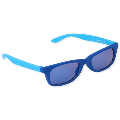 

Baby Boys Toddler Boys Retro Sunglasses - Blue - The Children's Place
