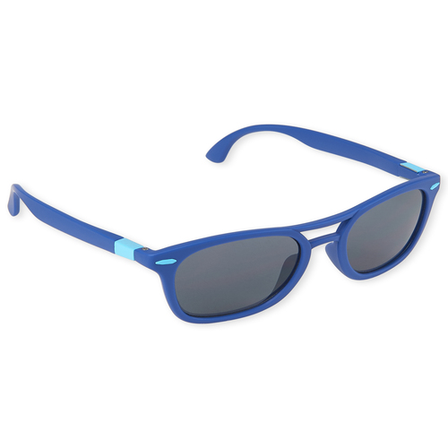 

Baby Boys Toddler Boys Colorblock Retro Sunglasses - Blue - The Children's Place