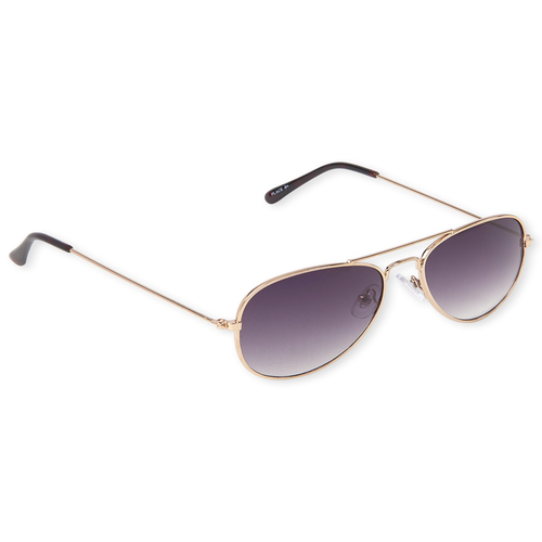

Boys Unisex Kids Aviator Sunglasses - Metallic - The Children's Place