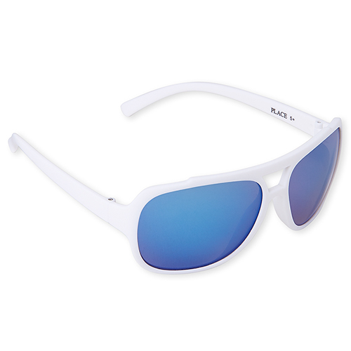 

Boys Boys Aviator Sunglasses - White - The Children's Place