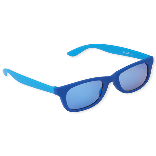 

Boys Boys Retro Sunglasses - Blue - The Children's Place