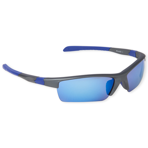 

Boys Boys Sport Wrap Sunglasses - Gray - The Children's Place