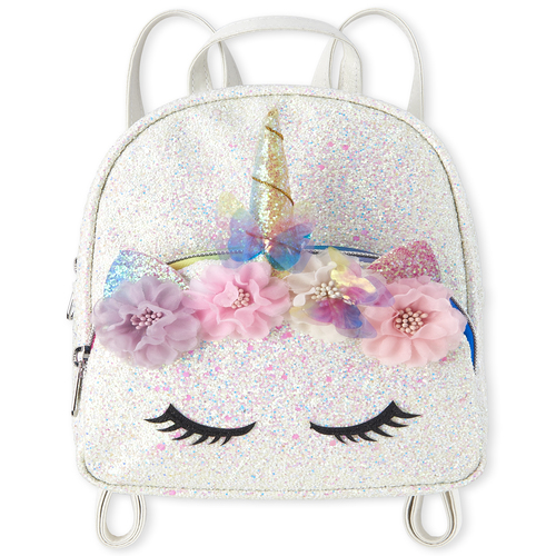 

Girls Glitter Unicorn Mini Backpack - Multi - The Children's Place