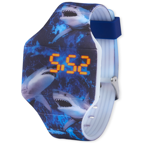 

Boys Boys Shark Digital Watch - Multi - The Children's Place