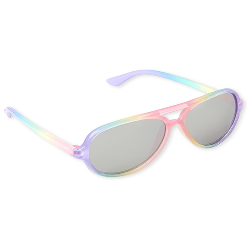 

Baby Girls Toddler Rainbow Aviator Sunglasses - Multi - The Children's Place