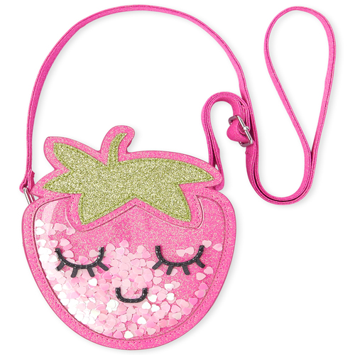 

s Toddler Shakey Glitter Strawberry Bag - Pink - The Children's Place